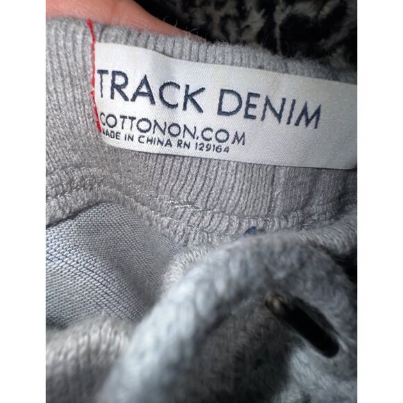 Track Denim Jogger Pants Size 30 Light Blue Jeans Casual Sweats Trendy City Cute - Picture 6 of 8